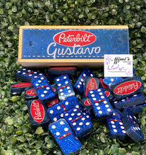 Cargar imagen en el visor de la galería, Piterbilt Inspired Blue Dominoes