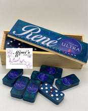 Cargar imagen en el visor de la galería, Michelob Inspired Blue Dominoes