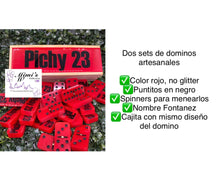 Cargar imagen en el visor de la galería, Red Only Name Dominoes