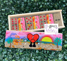 Cargar imagen en el visor de la galería, Inspirados en Un Verano Sin Ti Dominos (Arena de Puerto Rico)