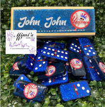 Cargar imagen en el visor de la galería, Yankees Logo Inspired Dominoes