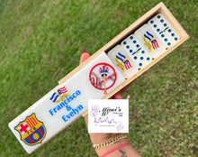 Cargar imagen en el visor de la galería, 🇵🇷PR & 🇭🇳Hond White Dominoes