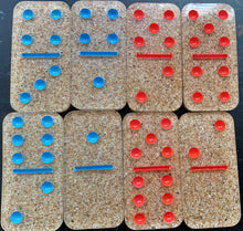 Load image into Gallery viewer, Brown Coquí PR Dominoes