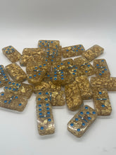 Load image into Gallery viewer, Gold Foil Dominoes