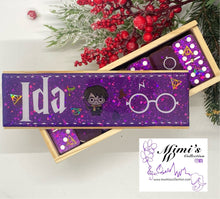 Cargar imagen en el visor de la galería, Purple Harry Potter Inspired Dominoes