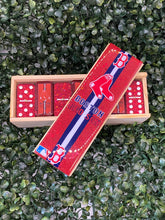 Cargar imagen en el visor de la galería, Red Sox Inspired Red Dominoes (Personalized Box)
