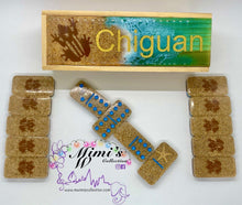 Load image into Gallery viewer, Brown Coquí PR Dominoes