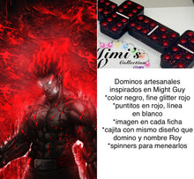 Load image into Gallery viewer, Might Guy Inspired Dominoes