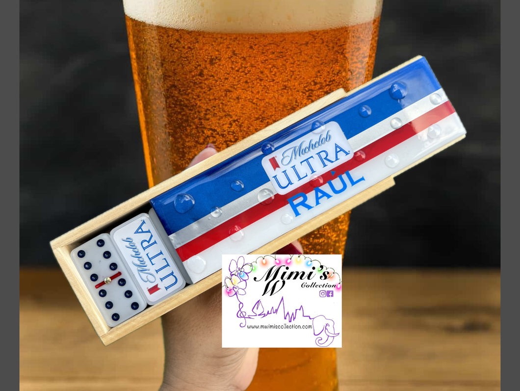 Michelob Inspired Gray Dominoes