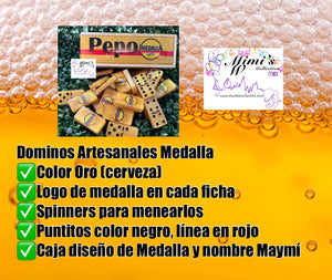 Medalla Inspired Dominoes