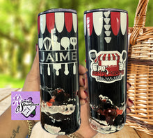 Lade das Bild in den Galerie-Viewer, Pa’Complacerte Insulated Skinny Tumbler 20oz
