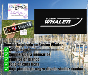 Boston Whaler Black Dominoes