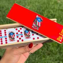 Load image into Gallery viewer, Domino Blanco Tradicional Personalizado Boricua hasta la…
