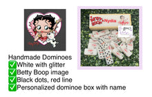 Cargar imagen en el visor de la galería, Betty Boop with Pudgy Inspired Dominoes I
