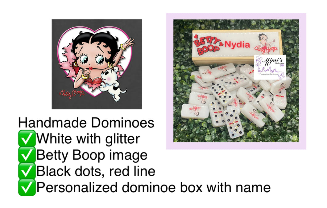 Betty Boop with Pudgy Inspired Dominoes I