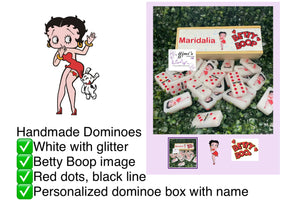 Betty Boop with Pudgy Inspired Dominoes II