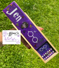 Load image into Gallery viewer, Purple Harry Potter Inspired Dominoes
