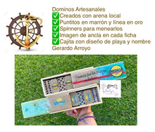 Load image into Gallery viewer, Dominos Artesanales Inspirados en Ancla &amp; Playa PR
