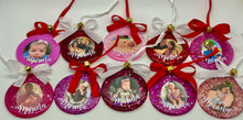 Load image into Gallery viewer, Individual Christmas Resin Ornaments with Picture

