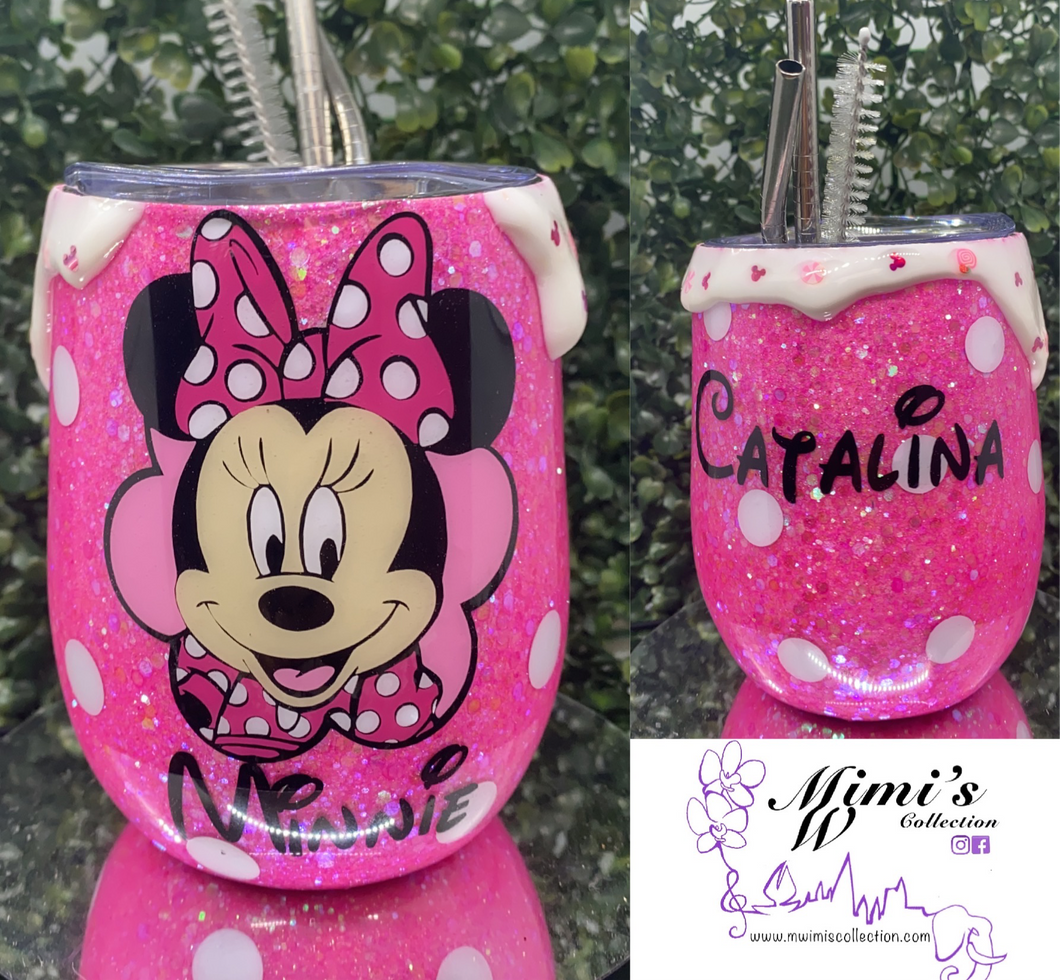 Minnie Inspired Tumbler 12oz