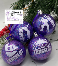 Load image into Gallery viewer, 3” Fortnite Ornaments Set of 4
