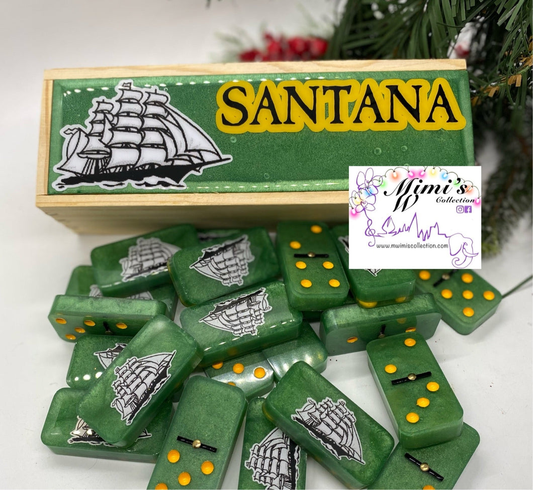 Cutty Sark Inspired Green Dominoes