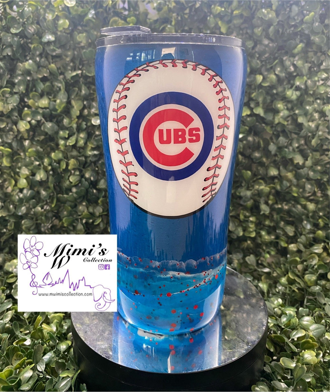 Chicago Cubs Inspired Insulated Tumbler 20oz