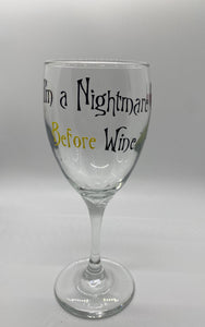 “Halloween” Wine Glasses