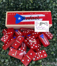 Load image into Gallery viewer, Puerto Rico Red Dominoes
