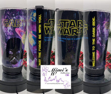 Load image into Gallery viewer, Darth Vader Inspired Bluetooth Tumbler
