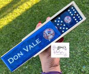 Yankees Logo Inspired Dominoes