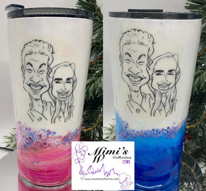 Mr & Mrs Tumbler 20oz