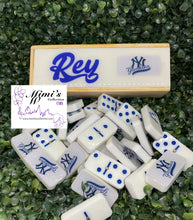 Load image into Gallery viewer, NY Yankees Inspired Dominoes
