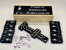 Load image into Gallery viewer, Johnnie Walker Inspired Dominoes (Black Color)
