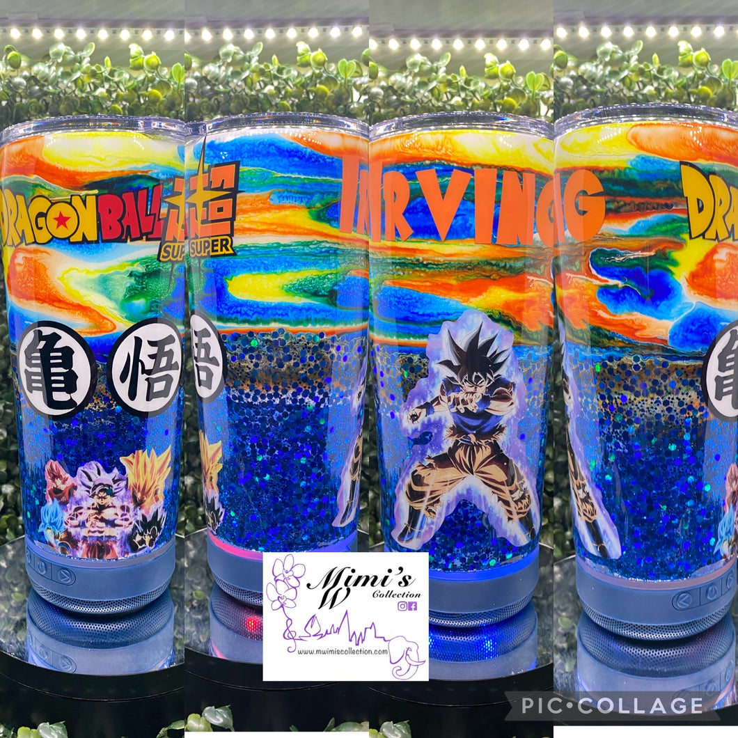 Dragon Ball Super Inspired Bluetooth Tumbler