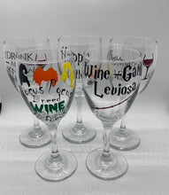 Load image into Gallery viewer, “Halloween” Wine Glasses
