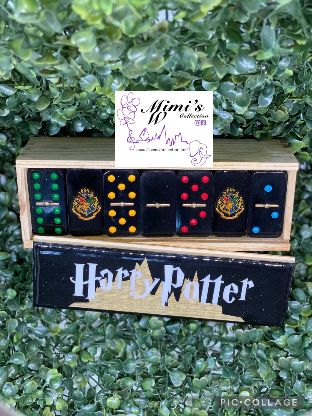 “Ready to ship” Black Harry Potter Inspired Dominoes