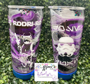 Stormtrooper Inspired Party Insulated Tumbler