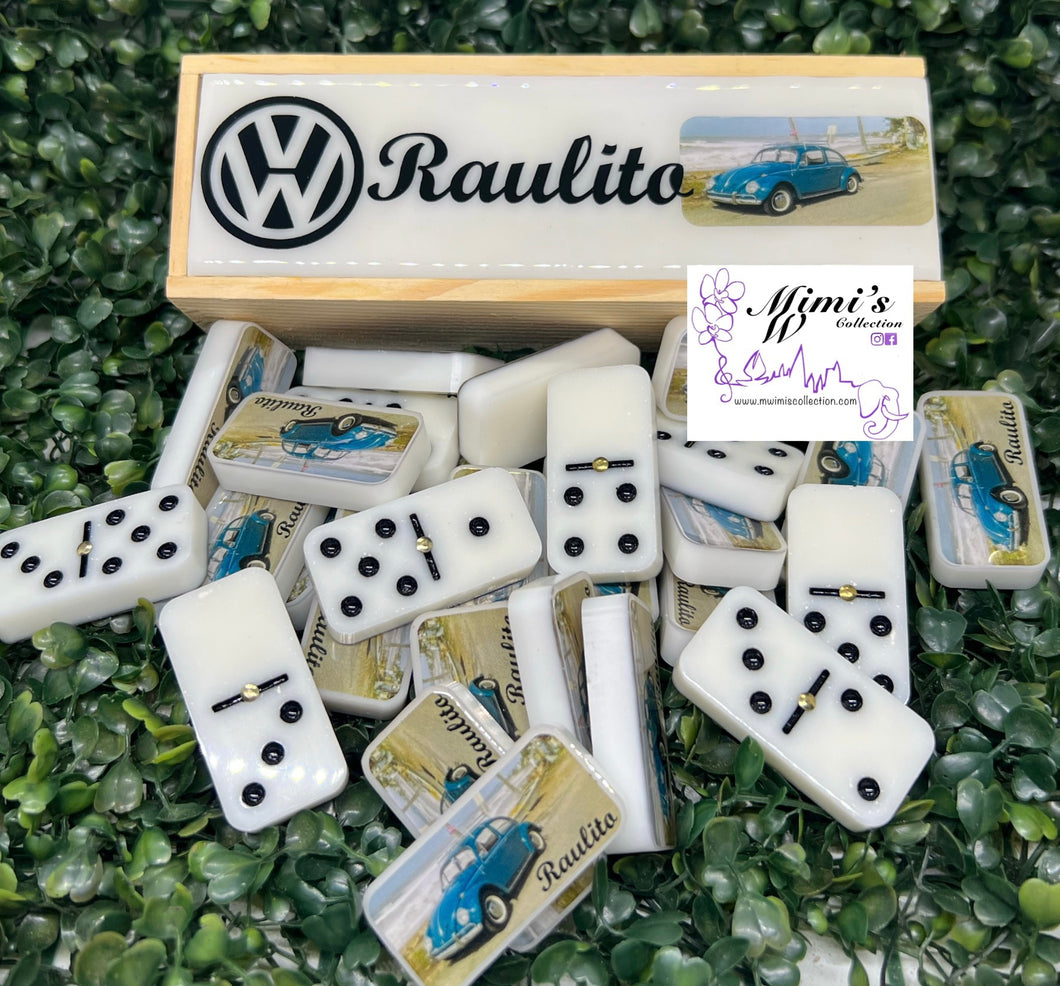 VW Inspired White Dominoes