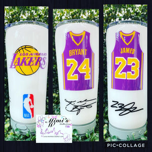 Lakers Inspired Party Insulated Tumbler