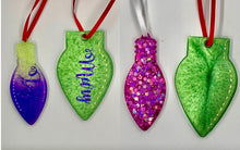 Load image into Gallery viewer, Set of 4 Christmas Resin Ornaments
