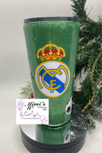 Load image into Gallery viewer, 20oz Tumbler Brazil &amp; Real Madrid Inspired
