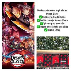 Demon Slayer Inspired Dominoes