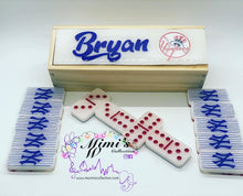 Load image into Gallery viewer, White Yankees Dominoes
