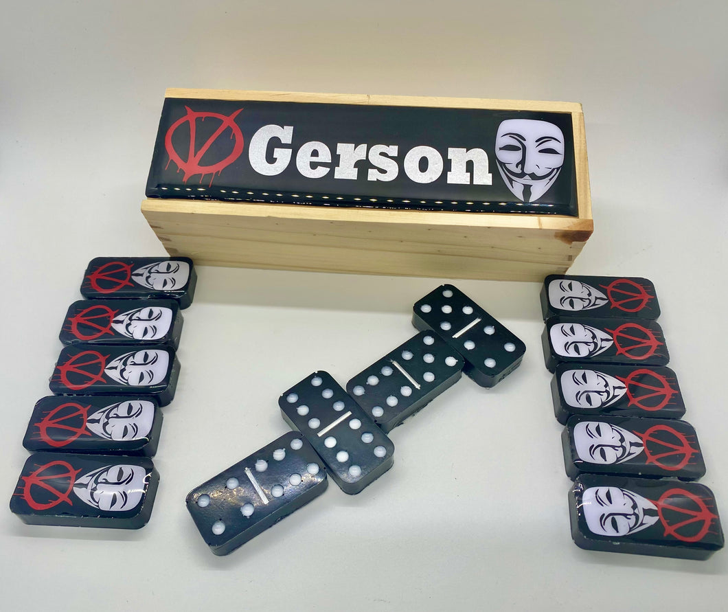 Vendetta Inspired Dominoes