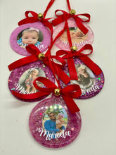 Load image into Gallery viewer, Individual Christmas Resin Ornaments with Picture
