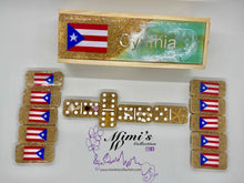 Load image into Gallery viewer, Puerto Rico &amp; Flag 3 Color Decal Dominoes
