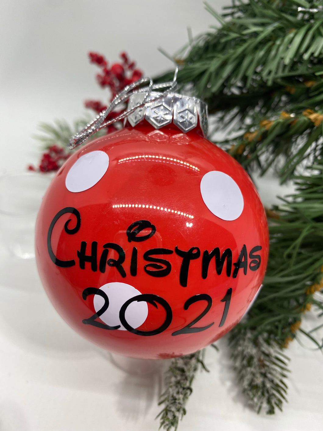 3” Solid Color Christmas Ornaments