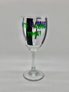 “Halloween” Wine Glasses