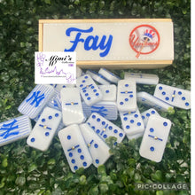 Load image into Gallery viewer, White Yankees Dominoes
